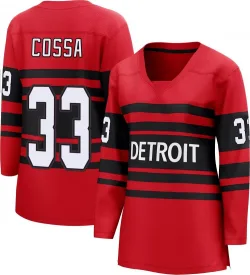Women's Sebastian Cossa Detroit Red Wings Special Edition 2.0 Jersey - Red Breakaway