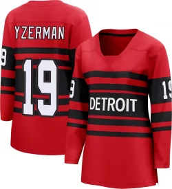 Women's Steve Yzerman Detroit Red Wings Special Edition 2.0 Jersey - Red Breakaway