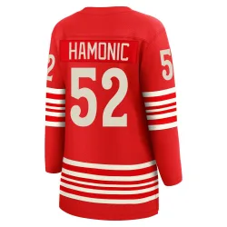 Women's Travis Hamonic Detroit Red Wings Centennial Jersey - Red Breakaway