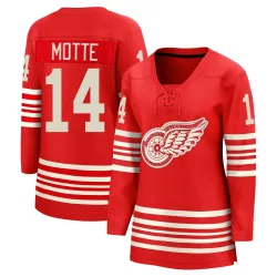 Women's Tyler Motte Detroit Red Wings Centennial Jersey - Red Breakaway