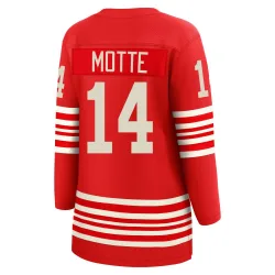 Women's Tyler Motte Detroit Red Wings Centennial Jersey - Red Breakaway