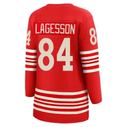 Women's William Lagesson Detroit Red Wings Centennial Jersey - Red Breakaway
