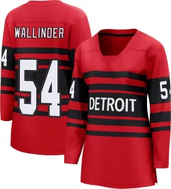 Women's William Wallinder Detroit Red Wings Special Edition 2.0 Jersey - Red Breakaway