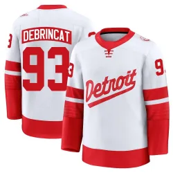 Youth Alex DeBrincat Detroit Red Wings 2025 Stadium Series Jersey - White Premium