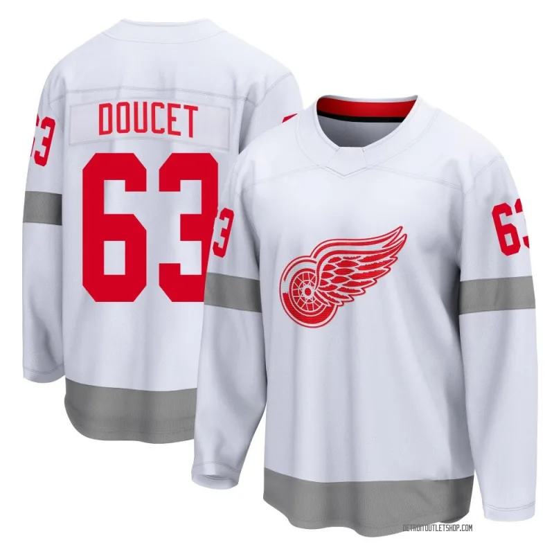 Youth Alexandre Doucet Detroit Red Wings 2020/21 Special Edition Jersey - White Breakaway