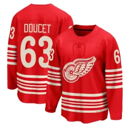 Youth Alexandre Doucet Detroit Red Wings Centennial Jersey - Red Breakaway