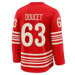 Youth Alexandre Doucet Detroit Red Wings Centennial Jersey - Red Premium