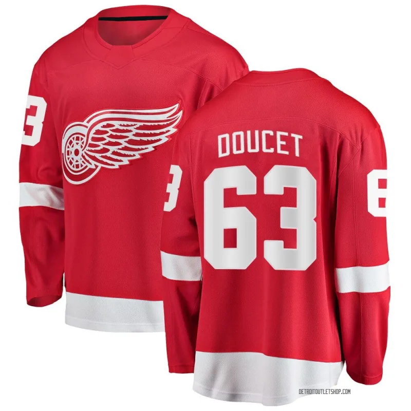 Youth Alexandre Doucet Detroit Red Wings Home Jersey - Red Breakaway