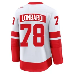 Youth Amadeus Lombardi Detroit Red Wings 2025 Stadium Series Jersey - White Premium