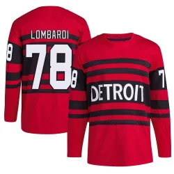 Youth Amadeus Lombardi Detroit Red Wings Reverse Retro 2.0 Jersey - Red Authentic