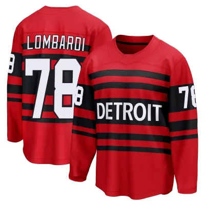 Youth Amadeus Lombardi Detroit Red Wings Special Edition 2.0 Jersey - Red Breakaway