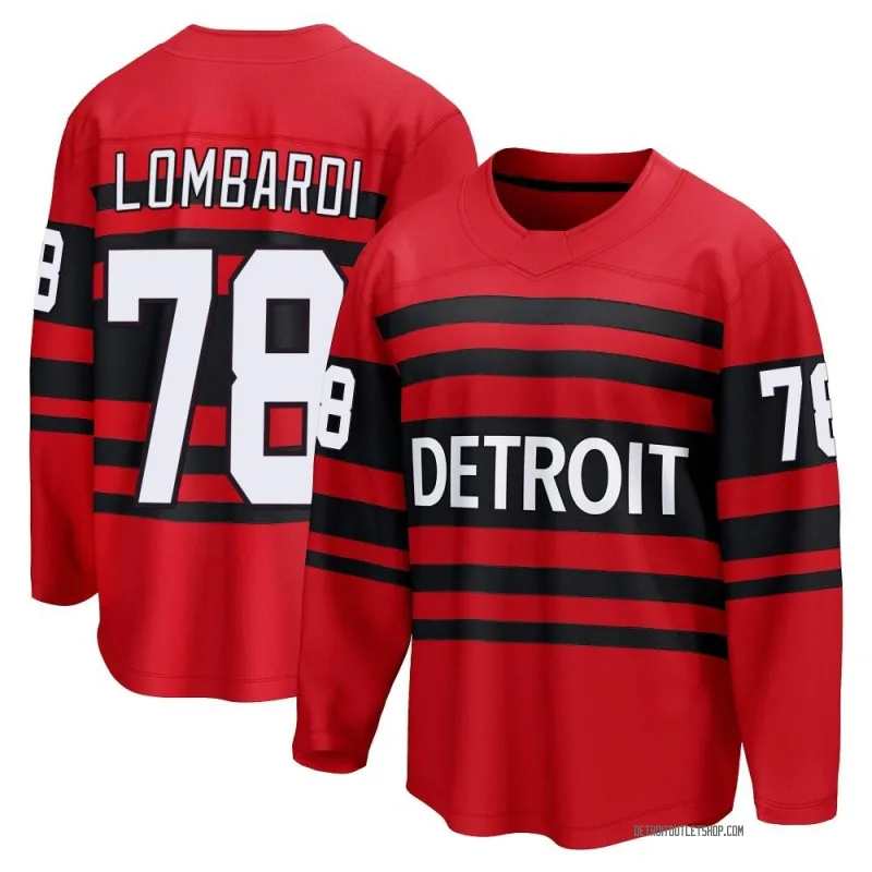 Youth Amadeus Lombardi Detroit Red Wings Special Edition 2.0 Jersey - Red Breakaway