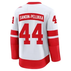 Youth Axel Sandin-Pellikka Detroit Red Wings 2025 Stadium Series Jersey - White Premium