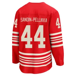 Youth Axel Sandin-Pellikka Detroit Red Wings Centennial Jersey - Red Breakaway