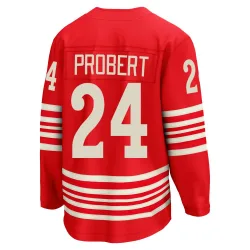 Youth Bob Probert Detroit Red Wings Centennial Jersey - Red Breakaway