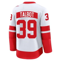 Youth Cam Talbot Detroit Red Wings 2025 Stadium Series Jersey - White Premium