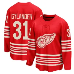 Youth Carter Gylander Detroit Red Wings Centennial Jersey - Red Breakaway