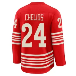 Youth Chris Chelios Detroit Red Wings Centennial Jersey - Red Premium