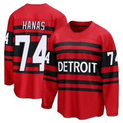 Youth Cross Hanas Detroit Red Wings Special Edition 2.0 Jersey - Red Breakaway
