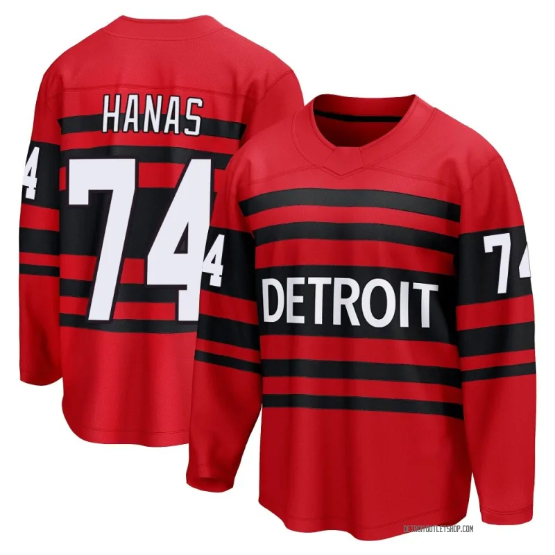 Youth Cross Hanas Detroit Red Wings Special Edition 2.0 Jersey - Red Breakaway