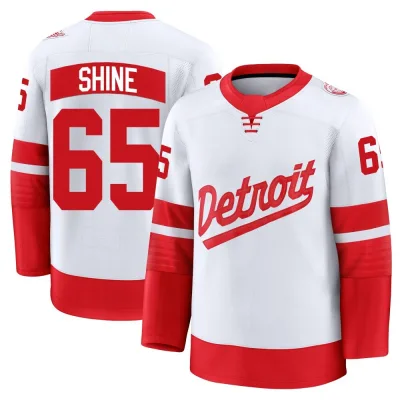 Youth Dominik Shine Detroit Red Wings 2025 Stadium Series Jersey - White Premium