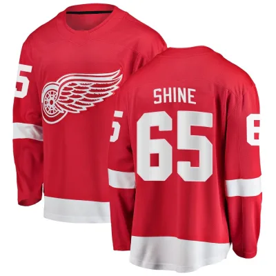 Youth Dominik Shine Detroit Red Wings Home Jersey - Red Breakaway