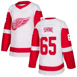 Youth Dominik Shine Detroit Red Wings Jersey - White Authentic