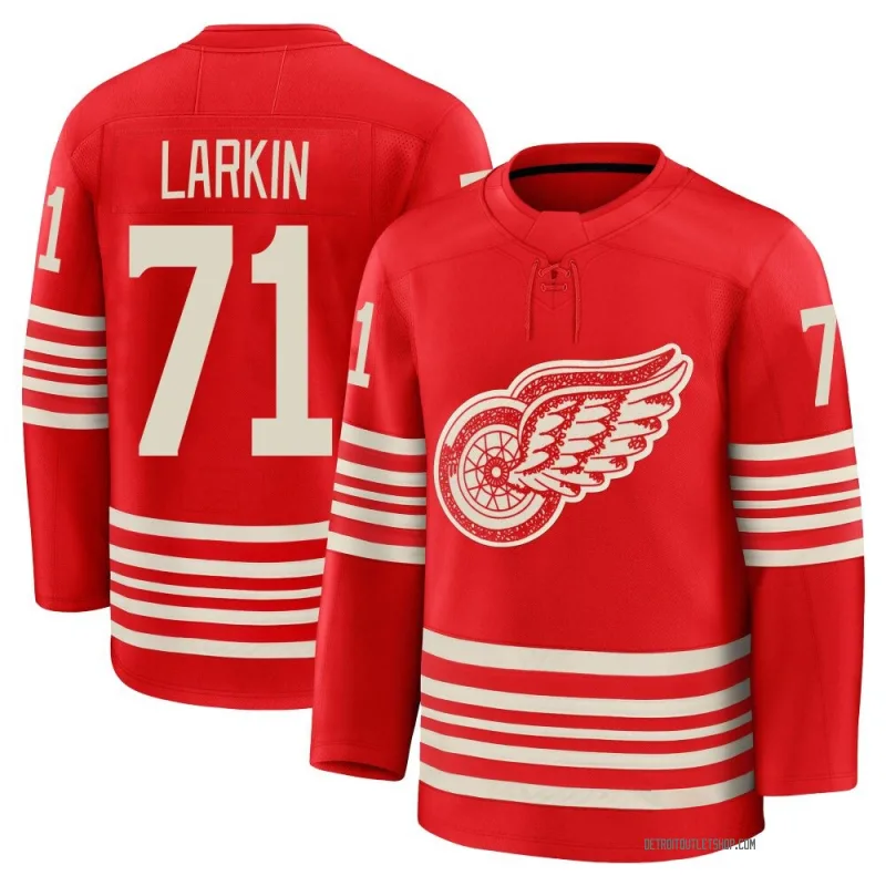 Youth Dylan Larkin Detroit Red Wings Centennial Jersey - Red Premium