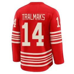 Youth Eduards Tralmaks Detroit Red Wings Centennial Jersey - Red Premium