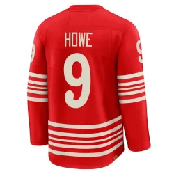 Youth Gordie Howe Detroit Red Wings Centennial Jersey - Red Premium