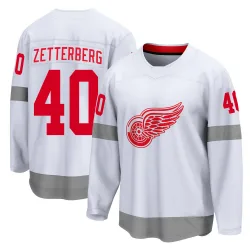 Youth Henrik Zetterberg Detroit Red Wings 2020/21 Special Edition Jersey - White Breakaway