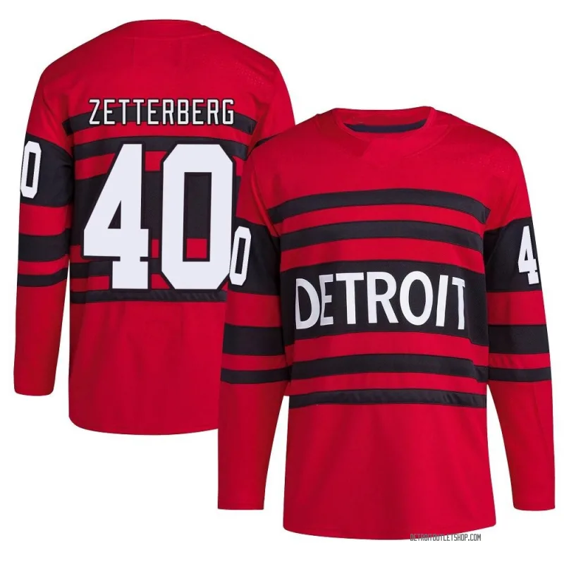 Youth Henrik Zetterberg Detroit Red Wings Reverse Retro 2.0 Jersey - Red Authentic