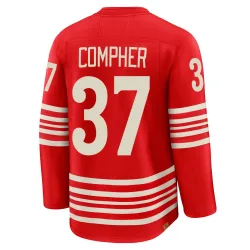 Youth J.T. Compher Detroit Red Wings Centennial Jersey - Red Premium