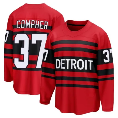 Youth J.T. Compher Detroit Red Wings Special Edition 2.0 Jersey - Red Breakaway