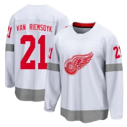 Youth James van Riemsdyk Detroit Red Wings 2020/21 Special Edition Jersey - White Breakaway