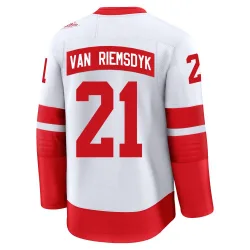 Youth James van Riemsdyk Detroit Red Wings 2025 Stadium Series Jersey - White Premium