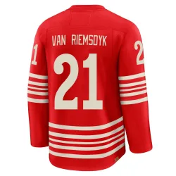 Youth James van Riemsdyk Detroit Red Wings Centennial Jersey - Red Premium