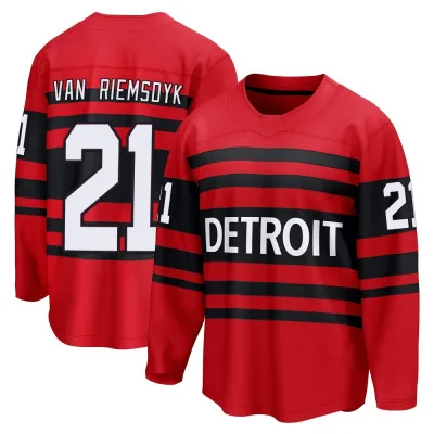 Youth James van Riemsdyk Detroit Red Wings Special Edition 2.0 Jersey - Red Breakaway