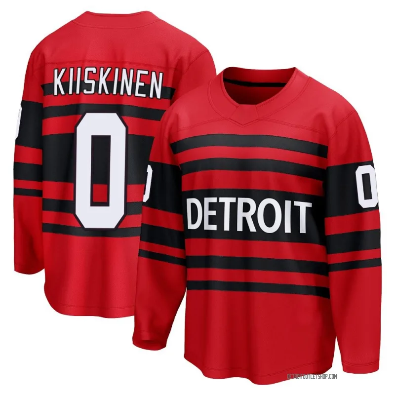 Youth Jesse Kiiskinen Detroit Red Wings Special Edition 2.0 Jersey - Red Breakaway