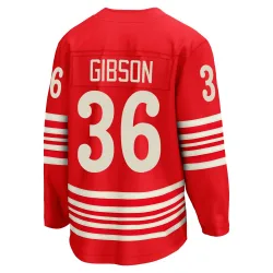 Youth John Gibson Detroit Red Wings Centennial Jersey - Red Breakaway