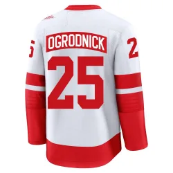 Youth John Ogrodnick Detroit Red Wings 2025 Stadium Series Jersey - White Premium