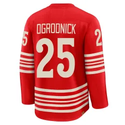 Youth John Ogrodnick Detroit Red Wings Centennial Jersey - Red Premium