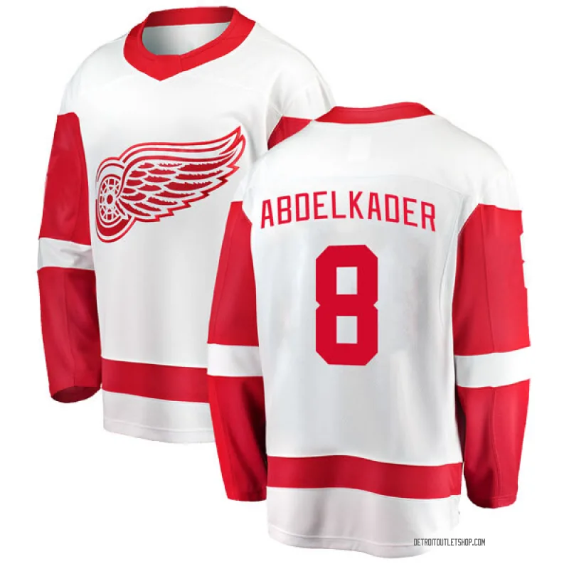 Youth Justin Abdelkader Detroit Red Wings Away Jersey - White Breakaway