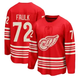 Youth Justin Faulk Detroit Red Wings Centennial Jersey - Red Breakaway