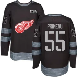 Youth Keith Primeau Detroit Red Wings 1917-2017 100th Anniversary Jersey - Black Authentic