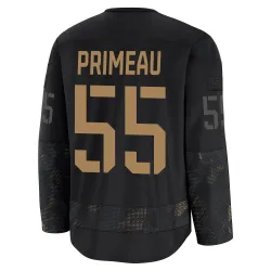 Youth Keith Primeau Detroit Red Wings 2024 Military Appreciation Practice Jersey - Black Premium
