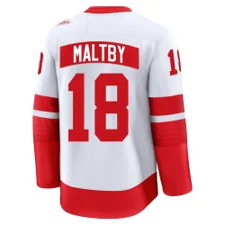 Youth Kirk Maltby Detroit Red Wings 2025 Stadium Series Jersey - White Premium