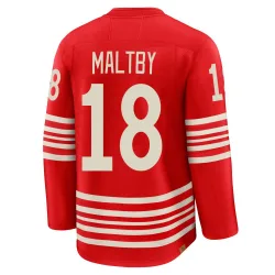 Youth Kirk Maltby Detroit Red Wings Centennial Jersey - Red Premium