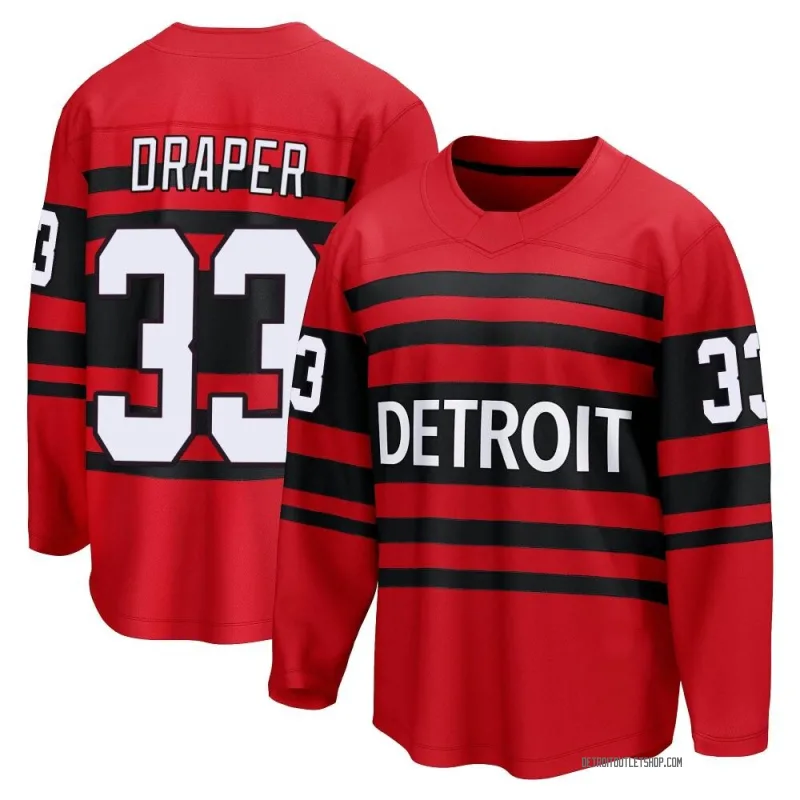 Youth Kris Draper Detroit Red Wings Special Edition 2.0 Jersey - Red Breakaway