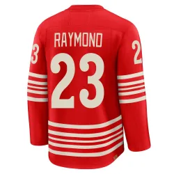 Youth Lucas Raymond Detroit Red Wings Centennial Jersey - Red Premium